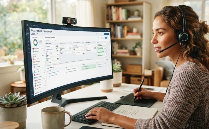 Virtual Onboarding Training New Team Members on CRM Use from a Distance